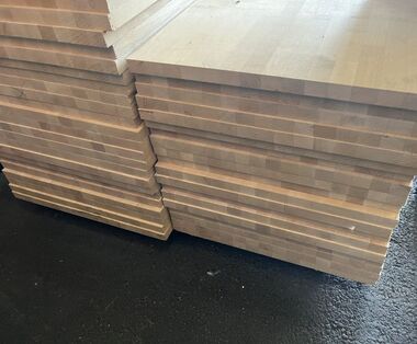 PLAN DE TRAVAIL PAS CHER DESTOCKAGE HETRE CHENE